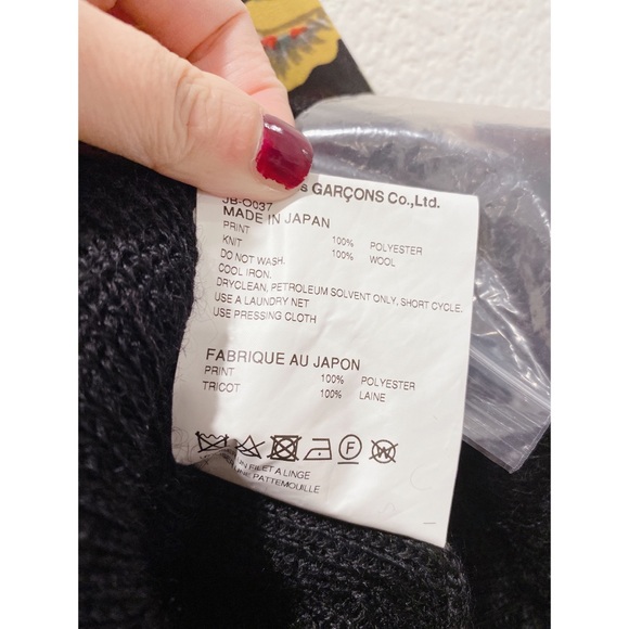 Junya Watanabe Comme Des Garçons wool knit dress - Picture 14 of 16